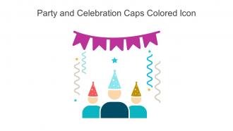 Party And Celebration Caps Colored Icon In Powerpoint Pptx Png And Editable Eps Format