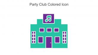 Party Club Colored Icon In Powerpoint Pptx Png And Editable Eps Format