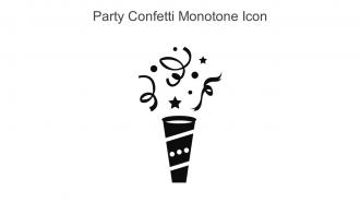 Party Confetti Monotone Icon In Powerpoint Pptx Png And Editable Eps Format