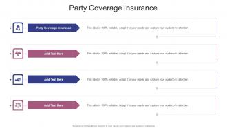 Party Coverage Insurance In Powerpoint And Google Slides Cpb