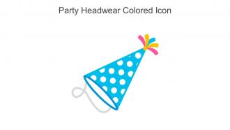 Party Headwear Colored Icon In Powerpoint Pptx Png And Editable Eps Format