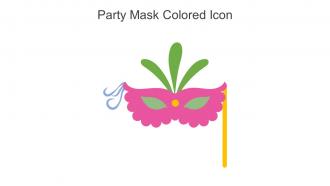 Party Mask Colored Icon In Powerpoint Pptx Png And Editable Eps Format