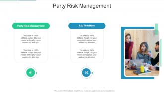 Party Risk Management In Powerpoint And Google Slides Cpb