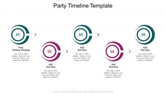 Party Timeline Template In Powerpoint And Google Slides Cpb