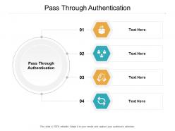 Pass through authentication ppt powerpoint presentation portfolio slides cpb