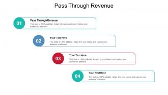 Pass Through Revenue Ppt Powerpoint Presentation Slides Styles Cpb