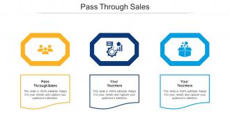 Pass Through Sales Ppt Powerpoint Presentation Portfolio Diagrams Cpb