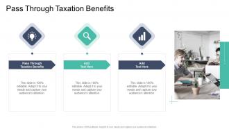 Pass Through Taxation Benefits In Powerpoint And Google Slides Cpb