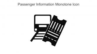 Passenger Information Monotone Icon In Powerpoint Pptx Png And Editable Eps Format