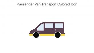 Passenger Van Transport Colored Icon In Powerpoint Pptx Png And Editable Eps Format