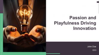 Passion And Playfulness Driving Innovation PPT Demonstration AT Passion And Playfulness Driving Innovation PPT Demonstration AT