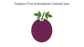 Passion Fruit Antioxidants Colored Icon In Powerpoint Pptx Png And Editable Eps Format