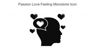 Passion Love Feeling Monotone Icon In Powerpoint Pptx Png And Editable Eps Format