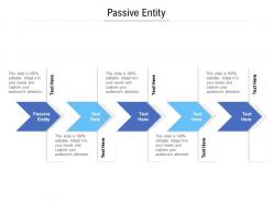 Passive entity ppt powerpoint presentation show portfolio cpb