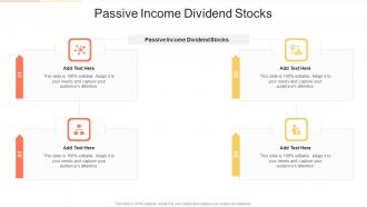 Passive Income Dividend Stocks In Powerpoint And Google Slides Cpb