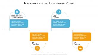 Passive Income Jobs Home Roles In Powerpoint And Google Slides Cpb