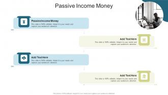 Passive Income Money In Powerpoint And Google Slides Cpb