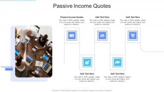 Passive Income Quotes In Powerpoint And Google Slides Cpb