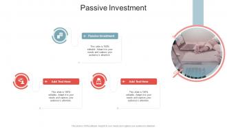 Passive Investment In Powerpoint And Google Slides Cpb