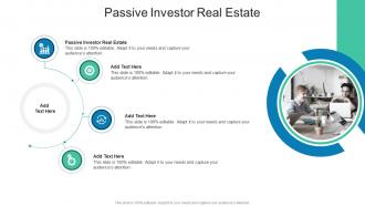 Passive Investor Real Estate In Powerpoint And Google Slides Cpb