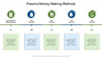 Passive Money Making Methods In Powerpoint And Google Slides Cpb