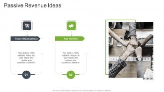 Passive Revenue Ideas In Powerpoint And Google Slides Cpb