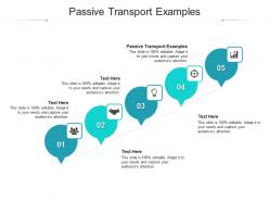 Passive transport examples ppt powerpoint presentation outline visual aids cpb