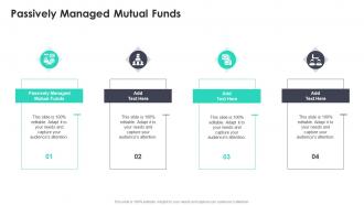 Passively Managed Mutual Funds In Powerpoint And Google Slides Cpb