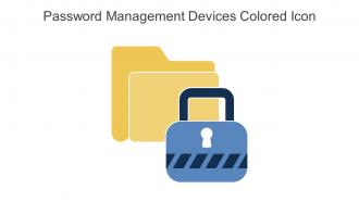 Password Management Devices Colored Icon In Powerpoint Pptx Png And Editable Eps Format
