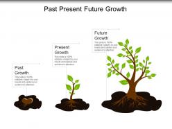 Past present future growth powerpoint templates