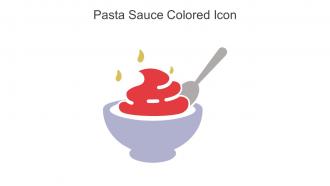 Pasta Sauce Colored Icon In Powerpoint Pptx Png And Editable Eps Format