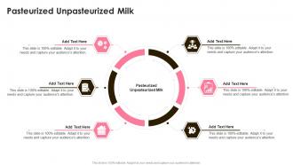 Pasteurized Unpasteurized Milk In Powerpoint And Google Slides Cpb