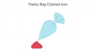 Pastry Bag Colored Icon In Powerpoint Pptx Png And Editable Eps Format