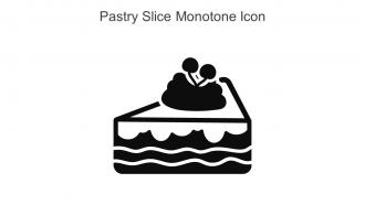 Pastry Slice Monotone Icon In Powerpoint Pptx Png And Editable Eps Format
