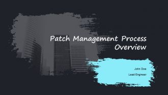 Patch Management Process PPT Example AT