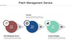 Patch management service ppt powerpoint presentation show rules cpb