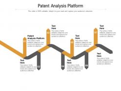 Patent analysis platform ppt powerpoint presentation inspiration maker cpb
