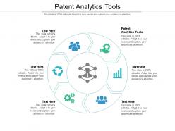Patent analytics tools ppt powerpoint presentation layouts shapes cpb