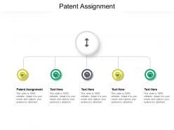 Patent assignment ppt powerpoint presentation file templates cpb