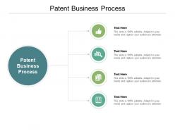 Patent business process ppt powerpoint presentation outline templates cpb