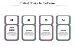 Patent computer software ppt powerpoint presentation file guide cpb