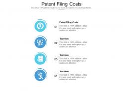 Patent filing costs ppt powerpoint presentation slides graphics design cpb