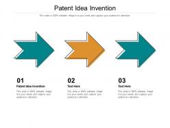 Patent idea invention ppt powerpoint presentation summary pictures cpb