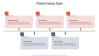 Patent Ideas Sale In Powerpoint And Google Slides Cpb