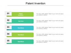 Patent invention ppt powerpoint presentation professional show cpb