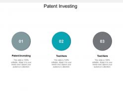 Patent investing ppt powerpoint presentation portfolio inspiration cpb