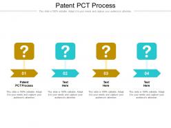 Patent pct process ppt powerpoint presentation layouts shapes cpb