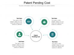 Patent pending cost ppt powerpoint presentation infographic template show cpb