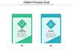 Patent process cost ppt powerpoint presentation infographic template good cpb