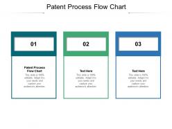 Patent process flow chart ppt powerpoint presentation diagram lists cpb